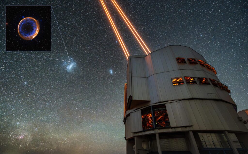 ESO VLT supernova discovery